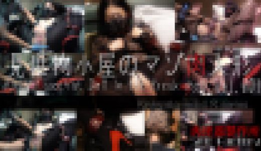 【見世物小屋のマゾ肉人形 Vol.001】変態肉人形・Rの生態。